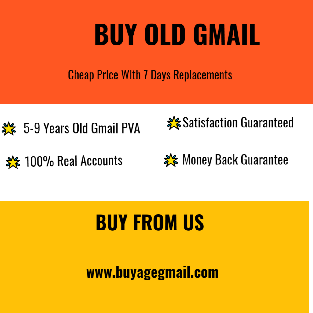 Buy Old Gmail Accounts